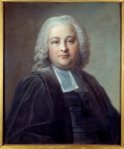 Portret van Chretien Guillaume de Lamoignon de Malesherbes (1721-1794) advocaat van de koning onder de Conventie. Pastel door Jean Valade (1709-1787)