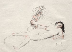 Eva door Jean Veber