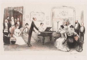 De Bourgeoise Avond door Jean Veber