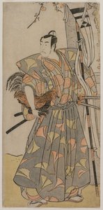 Acteur Matsumoto Kōshirō IV door Jean Victor Bertin
