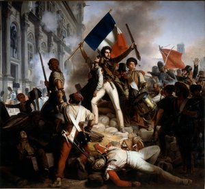 Gevechten bij het Stadhuis, 28 juli 1830