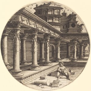 De Baby in de Galerij door Jean de Gourmont I