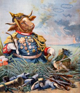 De Kikker en de Os, 1893 door Jean de la Fontaine