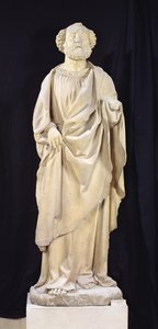 St. Petrus, van het Kasteel van de Hertogen van Bourbon, Chantelle, ca. 1500-03 door Jean fl.c.1465 c.1516 Guilhomet