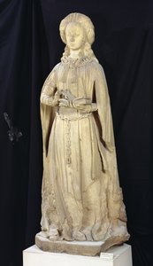 St. Suzanne, van het Kasteel van de Hertogen van Bourbon, Chantelle, ca. 1500-03 door Jean fl.c.1465 c.1516 Guilhomet