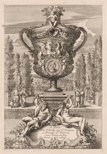 Decoratieve Urn door Jean le Pautre