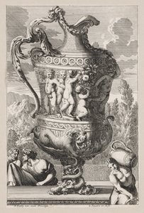 Decoratieve urn, 1600s