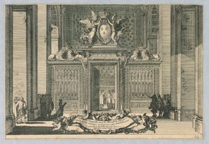 Hekken voor kapellen, uit "Clostures de Chapelles" door Jean le Pautre