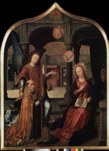 De annunciatie (detail)