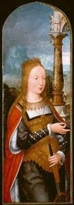Heilige Catharina, ca. 1520 door Jean the Elder Bellegambe