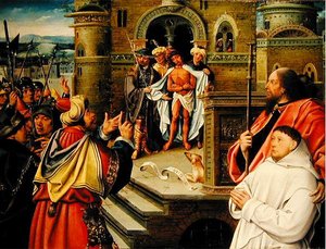 De Bespotting van Christus door Jean the Elder Bellegambe