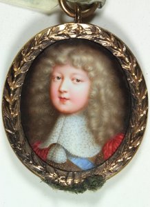 Lodewijk van Frankrijk, de Grote Dauphin door Jean the Elder Petitot