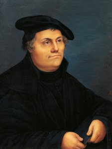 Portret van Maarten Luther (1483-1546)