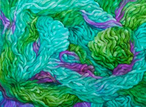 Wol Veelkleurig, 2013 (gouche op papier)