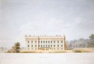 Ontwerp voor de Zuidgevel, Chatsworth House
