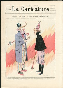 De Karikatuur (1880) door Jehan Testevuide