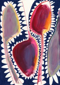 Levendige abstracte vormen door Jenja Braun