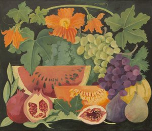 Gemengd fruit en meloenbloemen door Jennifer Abbott
