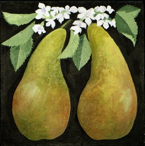 Peren, 2013 (acrylverf op doek) door Jennifer Abbott