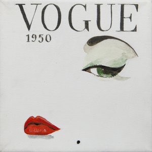 Vogue cover (acryl) door Jennifer Abbott