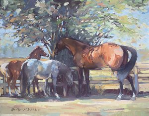 Paarden - Zomer Vliegen, 1990