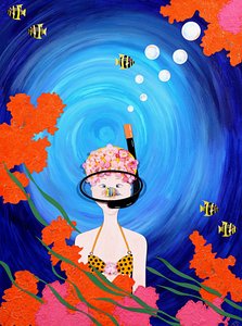 Scuba Diva door Jenny Barnard