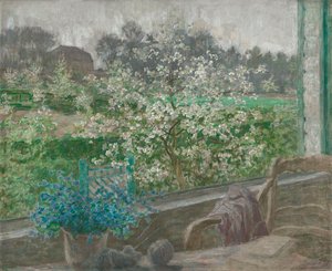 Mijn raam, ca. 1910 (olieverf op doek)