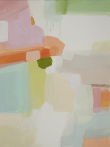 Pastel Abstract 1 door Jenny Westenhofer