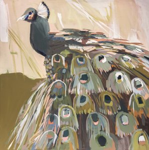 Peacock Olive door Jenny Westenhofer