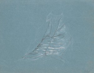 Herenvest in zijde, studie voor het portret van Jean-Alphonse Turrettini