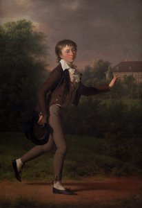 Rennende jongen. Marcus Holst von Schmidten