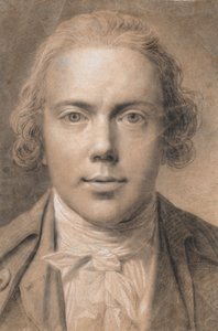 Zelfportret, borstbeeld en face