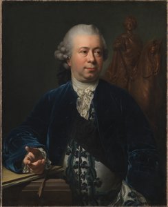 De beeldhouwer Jacques-François-Joseph Saly