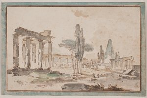 "Romeins" uitzicht door Jens Petersen Lund