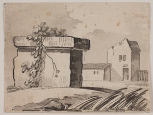 Ruin en Huis door Jens Petersen Lund