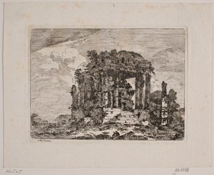 Ruïnes van een mausoleum