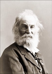 Portret van Walt Whitman (1819 - 1892) door Gurney tussen 1880 en 1890