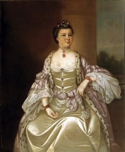 Mevrouw Barnard Elliott, Jr. (Mary Elizabeth Bellinger Elliott) door Jeremiah Theus