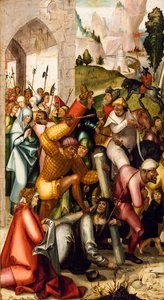 Kruisdraging, ca. 1515 (Tempera en olieverf op naaldhout)