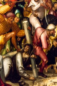 Kruisdraging, ca. 1515 (Tempera en olieverf op naaldhout)