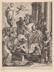 Martelaarschap van H. Erasmus door Jerôme David