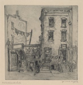 Oostkant Kringloopwinkel door Jerome Myers