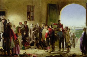 De Missie van Barmhartigheid: Florence Nightingale ontvangt de gewonden in Scutari