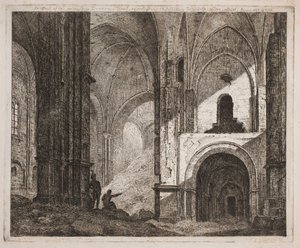 Interieur van dezelfde ruïne 1806
