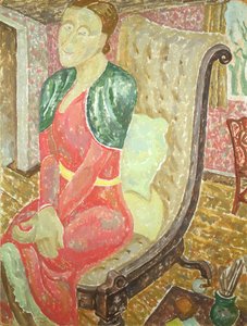 Portret van Katherina Dawson Giles (1878-1955), c.1930 door Jessica Stewart Dismorr