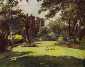 Lambeth, Het Paleis vanuit de Tuinen door Jessie MacGregor
