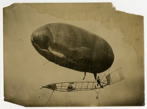 Luchtschip "California Arrow" door Jessie Tarbox Beals