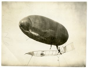 Luchtschip "California Arrow" door Jessie Tarbox Beals