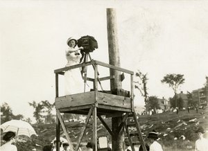Beals aan het werk, c.1905-40 door Jessie Tarbox Beals