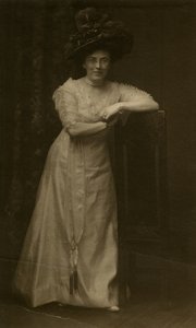 Beals zelfportret, ca. 1905-40 door Jessie Tarbox Beals